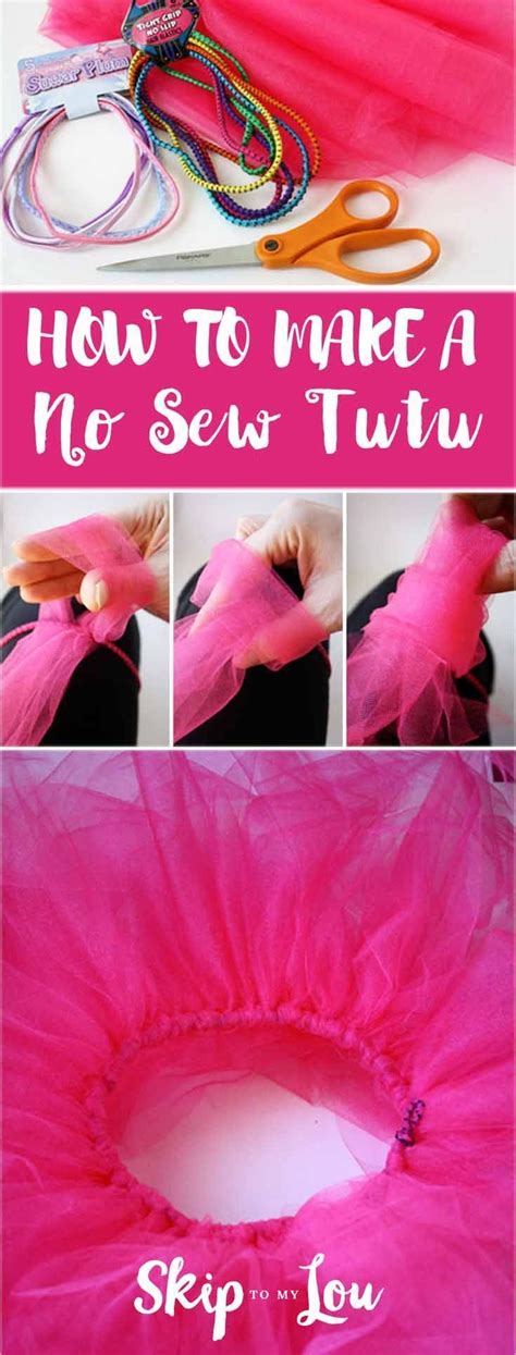 How To Make A No Sew Tutu Simple Step By Step Picture Instructions