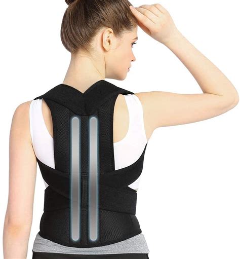 How To Wear A Back Brace Correctly Posture Corrector For Women And