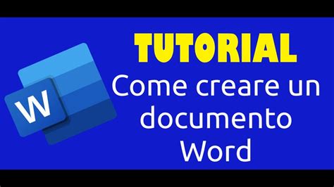 Tutorial Come Creare Un Documento Word Digital Fra Ita Youtube