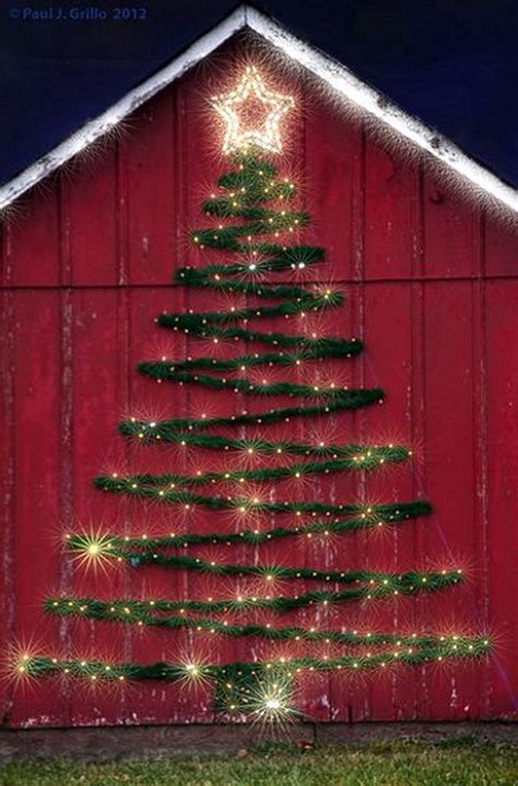 Rustic christmas tree ideas to try this season. 35+ Beautiful Christmas Lighting Decoration Ideas - For Creative Juice