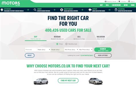 Ebay Buying Uk Auto Classifieds Site Website Iq