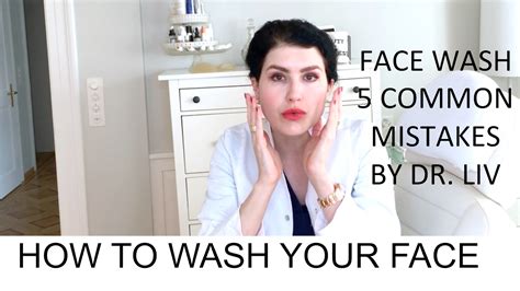 How To Wash Your Face Properly To Avoid Acne By Dr Liv