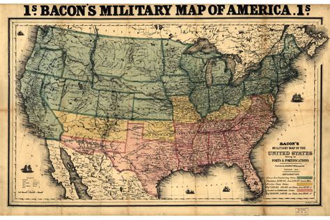 Map Of The Usa During The Civil War Topographic Map Of Usa With States