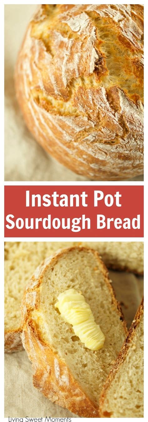 Using the instant pot®, you get an intensely flavorful meal made in minutes that will have your family thinking you simmered this all day. Crusty Instant Pot Sourdough Bread - Living Sweet Moments