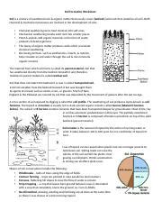Read the file on soil formation and answer the questions in your notebook. Soil Formation Worksheet - 1 Soil Formation Worksheet Read ...