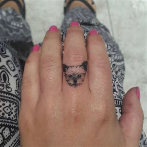 37 Awesome Dog Tattoos Any Yorkie Lover Will Love Page