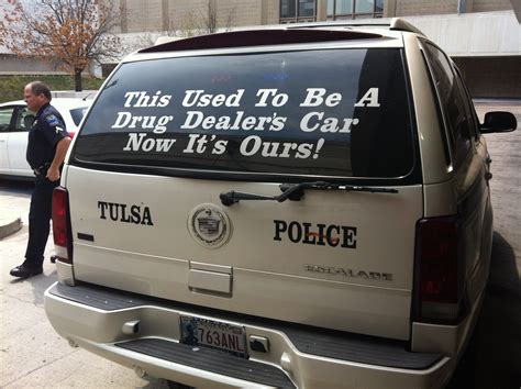 Tulsa Police rolls in a Cadillac Escalade seized from drug dealer – 102