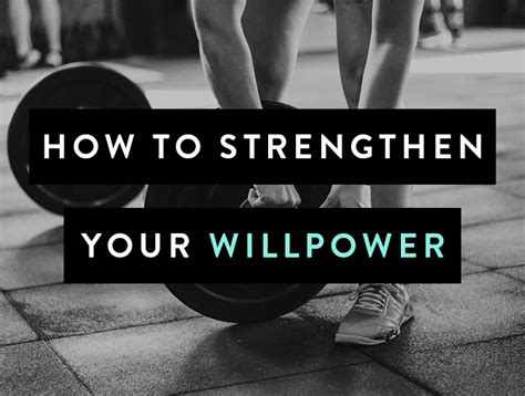 6 Steps To Becoming A Willpower Warrior Free Workbook Positifity