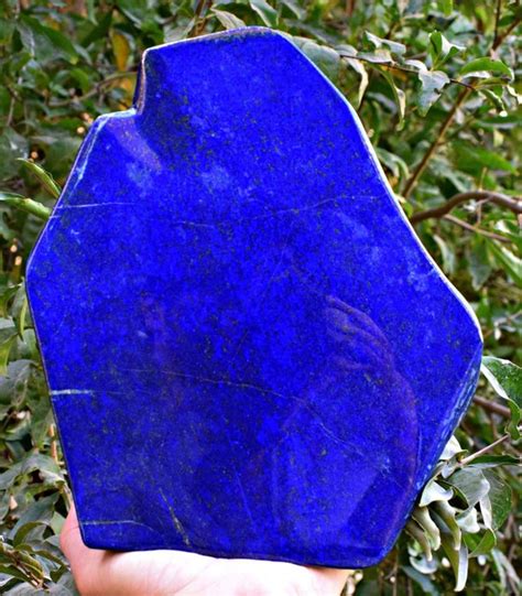 Beautiful Royal Blue Lapis Lazuli Tumble From Badakhshan Afghanistan