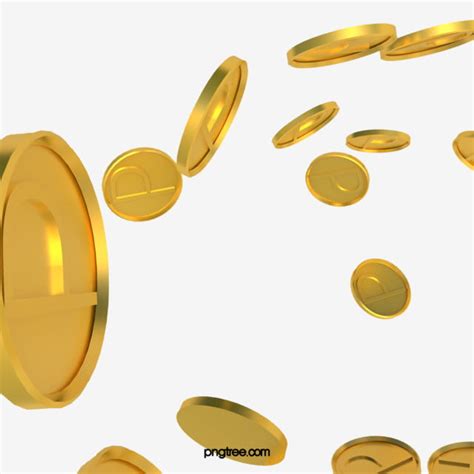 Scattered Gold Coins Png Transparent Metal Texture Mobile Scattered