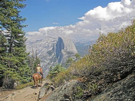 Horseback Riding To Glacier Point On One Of Californias Finest Trails