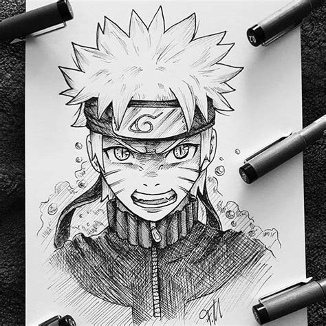 Sketch Of Naruto By Icedragonart The New Rules For To Be Featured 1