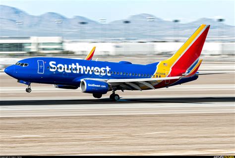 N726sw Southwest Airlines Boeing 737 700 At Las Vegas Mccarran Intl
