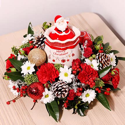 We've heard a lot of flower delivery requests from customers over the years and your reasons for sending a christmas bouquet may vary. Online Christmas Wishes Flower Arrangement Gift Delivery ...