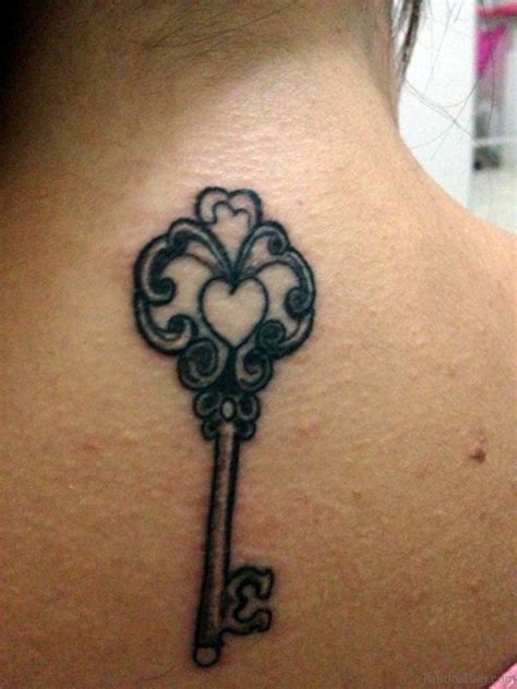 43 Cute Key Tattoos On Back Tattoo Designs