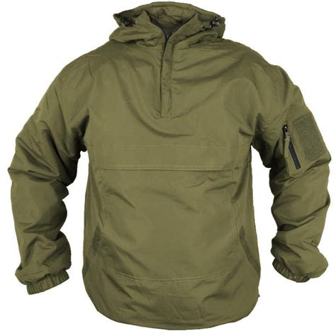 Tactical Fleece Lined Anorak Olive Drab Army And Outdoors