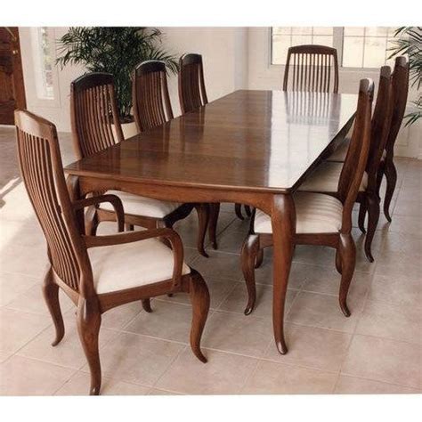 The right materials from a glass dining table that's modern and easy to clean to a sturdy wood kitchen table with bench that adds rustic flair, the right choice is the one. 8 Seater Wooden Dining Table Set, Dining Room Table Set, Dining Furniture, डाइनिंग टेबल सेट ...