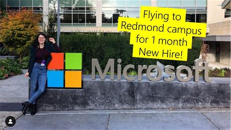 1 Month At The Microsoft Campus In Redmond Starting My Dream Job