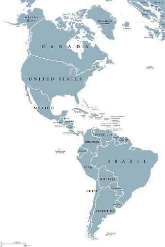 The college works tirelessly to ensure that society has informed, ethical financial service and insurance professionals it can trust. The Americas Political Map Stock Illustration - Download ...