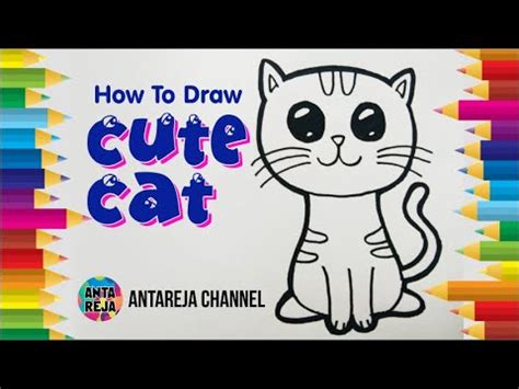 Check spelling or type a new query. how to draw the cute cat very simple/cara gambar kucing ...