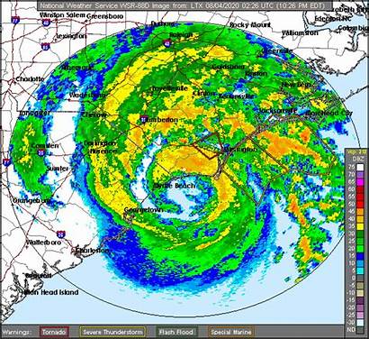 Hurricane Landfall Isaias Carolina North Predictions Atlantic