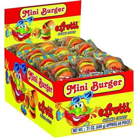 Gummy Burger 60 Sunrise Candy