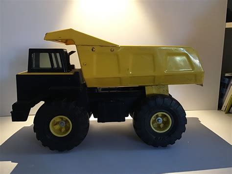 Vintage Tonka Mighty Turbo Diesel Dump Truck Yellow 1980s Etsy
