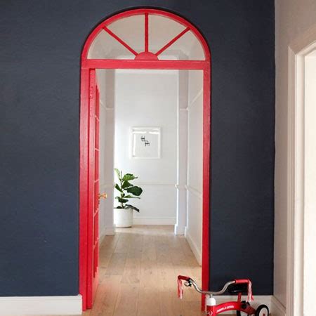 Maybe you would like to learn more about one of these? New Trend: Painted Door Frames and Wall Openings - MediaXpose