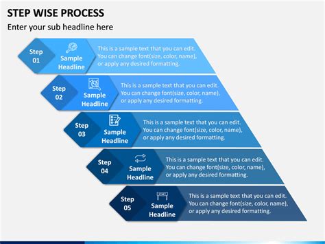 Step Wise Process Powerpoint Template Sketchbubble