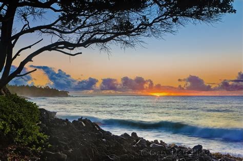 Hawaii Sunrise Puna Coast Big Island Eloquent Images By Gary Hart