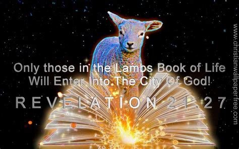 Revelation 21 Verse 27 Lambs Book Of Life Revelation 21 Book Of Life