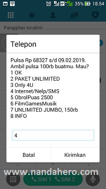 Anda bisa mengikuti cara daftar paket sms telkomsel di bawah ini! Cara Daftar Paket SMS Indosat Terbaru 2019 - Nanda Hero