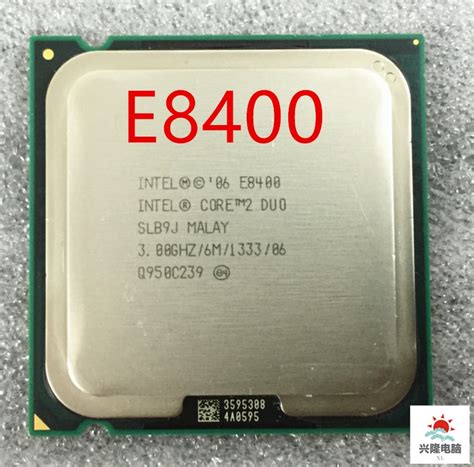 Cpu Core 2 Duo E8400 E8400 Intel Processor Dual Core 30ghz 6m 1333mhz