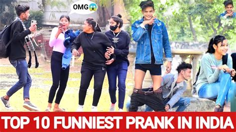 Top 10 Funniest Prank In India 😂🤣 Rinkuuu Youtube