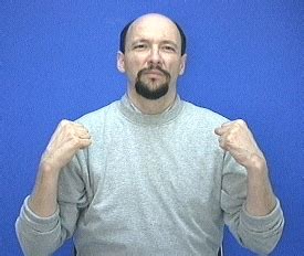 There are many different sign languages in the world. "strong" American Sign Language (ASL)