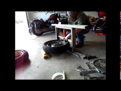 Esco 10106 dual agricultural tire bead breakers Homemade Motorcycle Tire Bead Breaker - YouTube