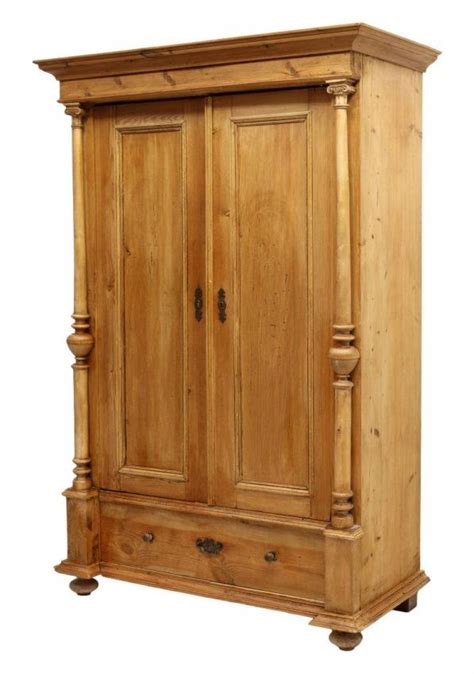 Antique Stripped Pine Linen Cabinet Armoire Dec 07 2013 Austin