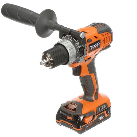 Ridgid 18 Volt Lithium Ion 12 In Cordless Compact Hammer Drill
