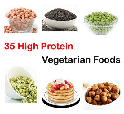 Listed below are the top 10 vegetarian foods high in protein content and low in calories. 35 Vegetarian High protein Indian Foods - Muscle building ...