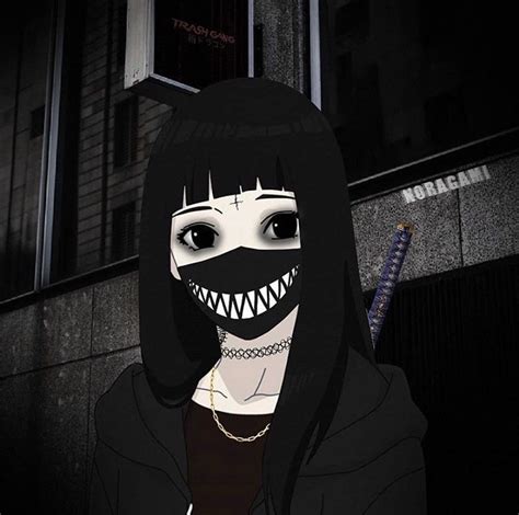 Boondocks Secret Society Dark Anime Bad Girl Aesthetic Art Foto E