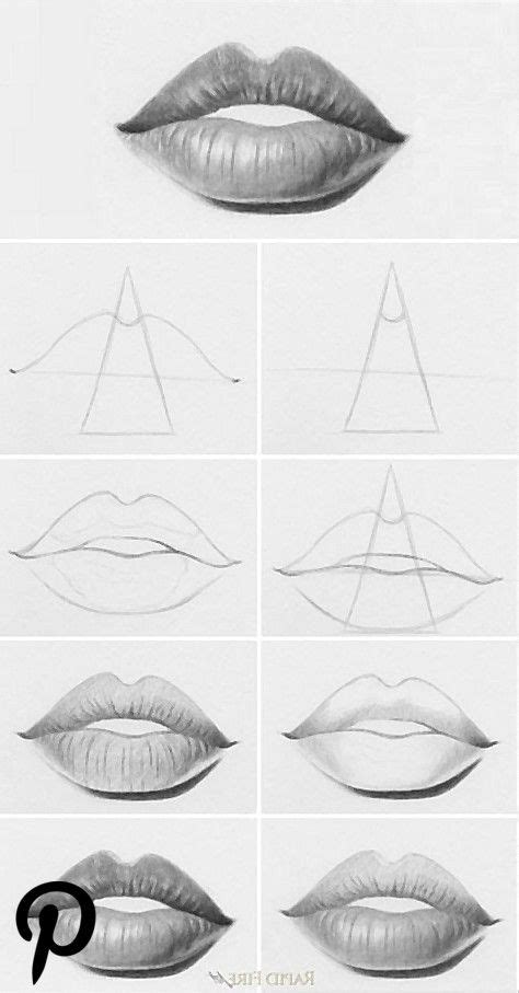 Um zu erfahren, wie man mit einem bleistift ein porträt eines mannes zu zeichnen, mit schattierungen und radiergummi, werden wir erklären weiter. #DrawingHow #einfacher #konnen #lippen #tutorial #zeichnen ...