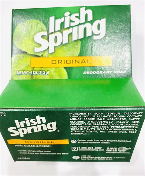 Xà Bông Cục Irish Spring Original Deodorant Soap 113g Hàng Mỹ Sữa
