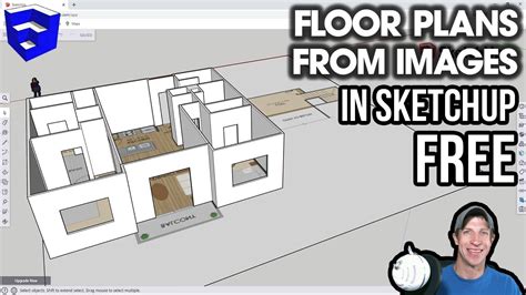 Creating Floor Plans From Images In Sketchup Free Homedaydreams