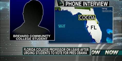 College Professor On Leave After Asking Students To Pledge To Vote For