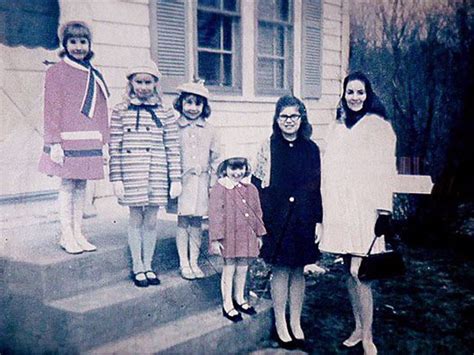 This time, we've got a different true story on our hands: Real PERRON FAMILY in front of their haunted house 1971 ...