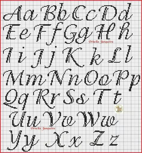 Here are a few alphabet charts to make it easy to personalize your designs. Alfabeto Calligraphy Alphabet, Alphabet Fonts, Cross ...