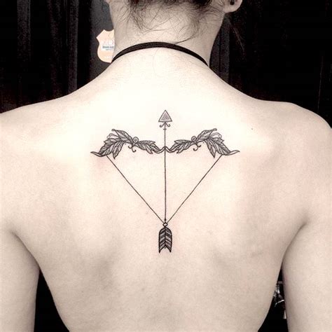 Arrow Tattoo Spine