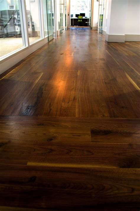 A hardwood floor is a beautiful, quality choice that will last for years; Old Growth Black Walnut Flooring & Stair Treads | Trimark ...