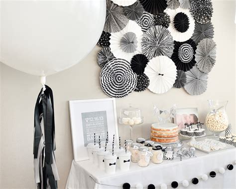 Black and white party decorations black white parties black and white theme black party small birthday parties 50th party 40th birthday parties sweet 16 parties ideas decoracion awesome black and white party ideas that are perfect for new year's eve or any time of year! Party Decoration | Sandy Party Decorations | Page 2