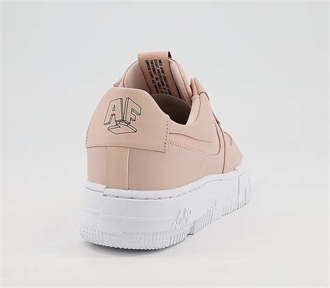 Nike Air Force 1 Pixel Trainers Particle Beige Particle Beige Black